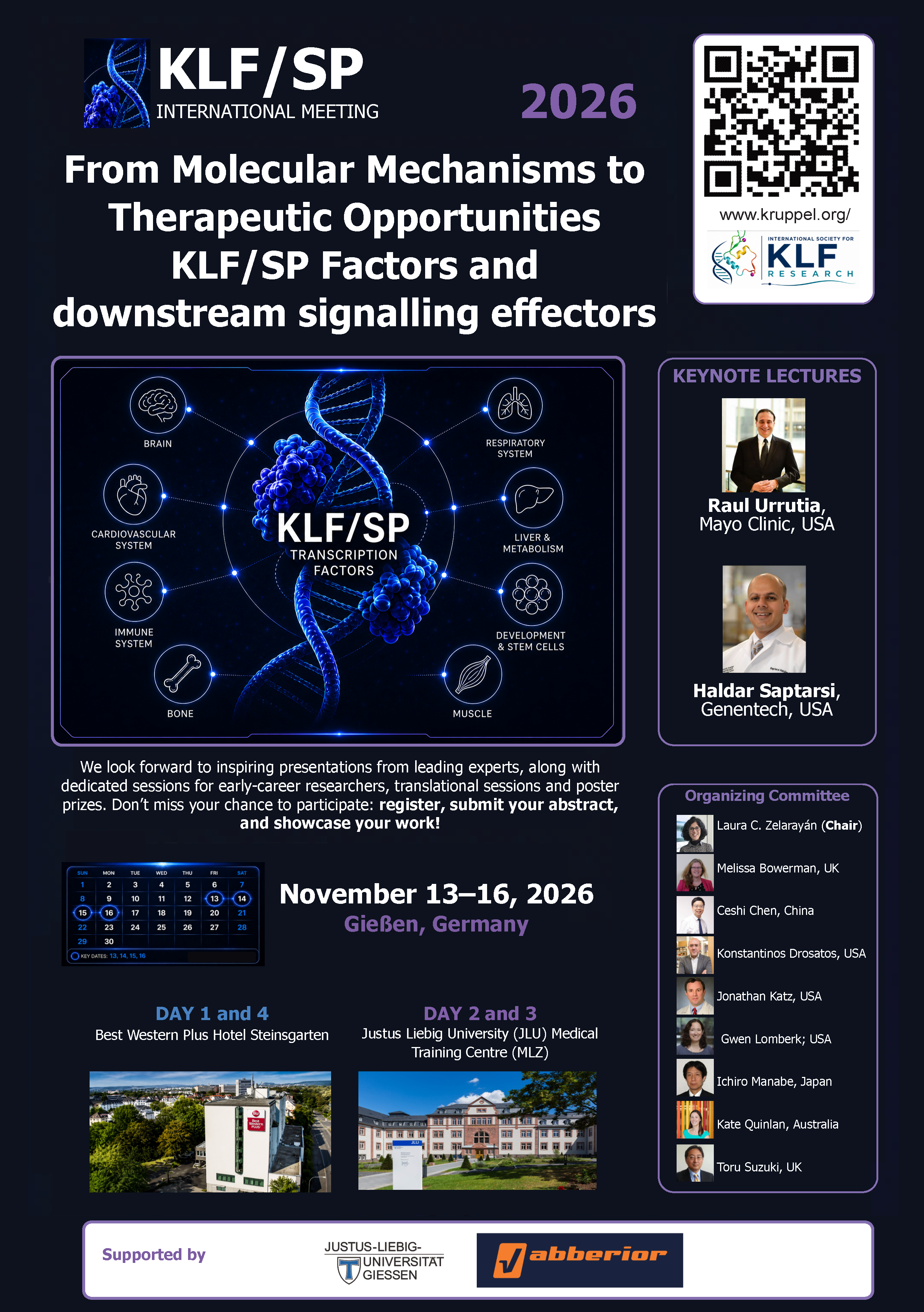 KLF/SP 2026 International Meeting poster